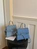 2026 Retro Denim Belt Buckle Crossbody Handbag