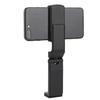 Black Travel Portable Mobile Phone Holder Foldable Phone Mount 360-Degree Desktop Cellphone Holder for Camping Workout