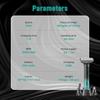 IPX5 Rated Washable Rechargeable Electric Shaver Long Battery Life Multi-Function 3-in-1 Nose Hair and Beard Remover and Eyelash Trimmer