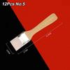 12Pcs/Set White Art Paint Brush Set Barbecue Brush  for Acrylic Oil Paint Varnishes Watercolor
