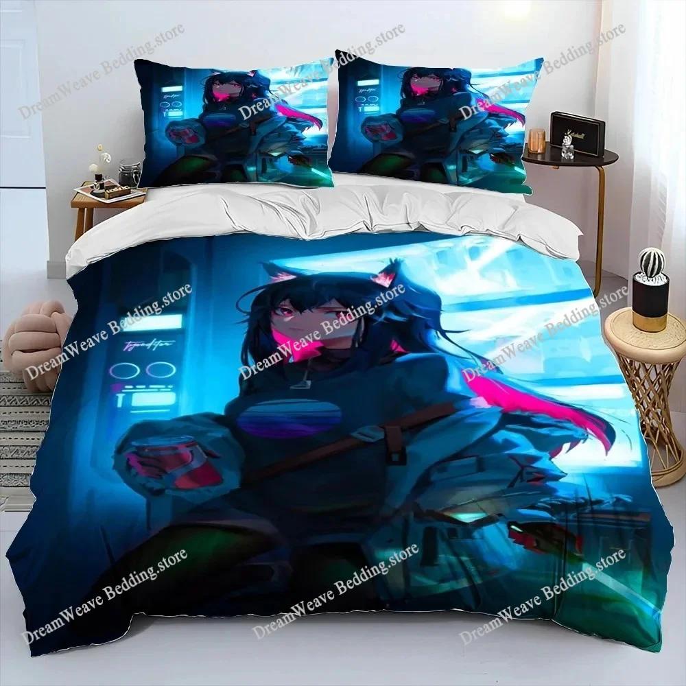 Zero Two (Darling in The FranXX) 002 Bedding Set Single Twin Full Queen King Size Bed Set Aldult Kid Bedroom Duvet Cover Sets