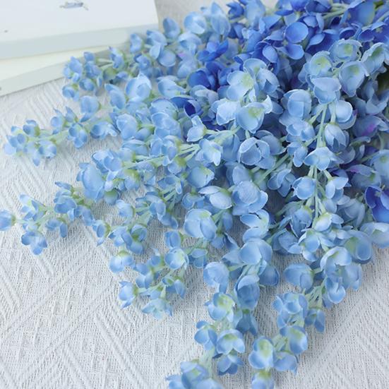 Flori artificiale agățate, flori false realiste, viță de vie rezistentă la intemperii, flori false pentru coș agățat, arc, decor interior și exterior