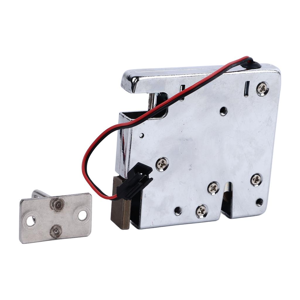 Electric Latch Lock Electromagnetic Control Cabinet Door Locker Solenoid Spring Drawer Lock 24V