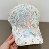 Summer New Sunscreen Sun Hat Children Flower Baseball Cap Breathable Sunshade Cap