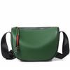 Rindsleder Tasche Damenmode Breiter Schultergurt Damen Tasche Einfache Schulter Umhängetasche Große Kapazität Tasche