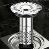 Durable Self-draining Floor Drain Core Auto Open Anti-Odor Deodorizing Drain Universal Anti-Clog Sink Strainer Household