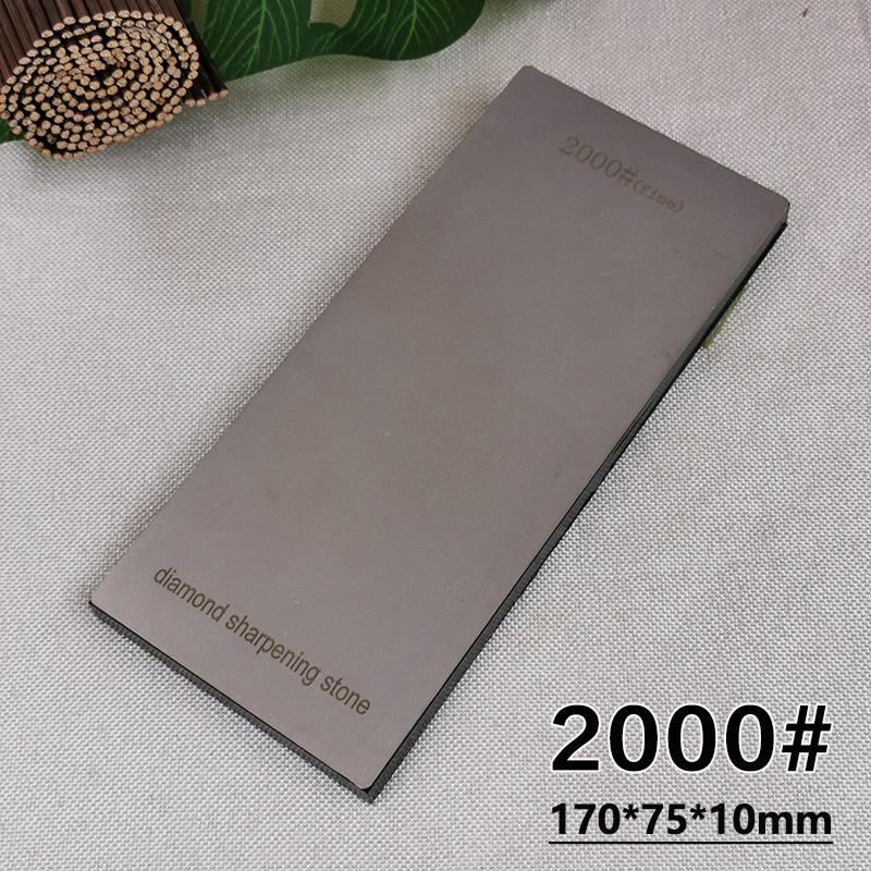 Diamond Sharpening Stone Knife Sharpener Hard Base Non-slip Grit 80-3000# Diamond Tools Fine Grinding Whetstone 230*80mm