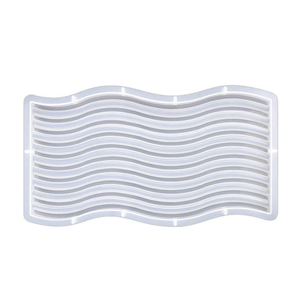 Silikon Bogen Tür Untersetzer Formen Gestreiftes Muster Epoxid Formen Untersetzer Resin Formen für Tassenuntersetzer Heimdekorationen Tablettformen