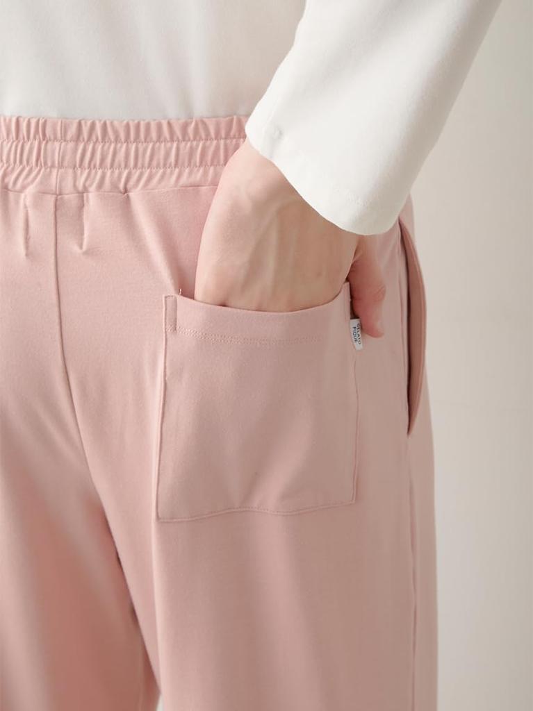 Gelato Pique HOMME Rayon College Logo Long Pink Pants, Men's, PHCP254979,