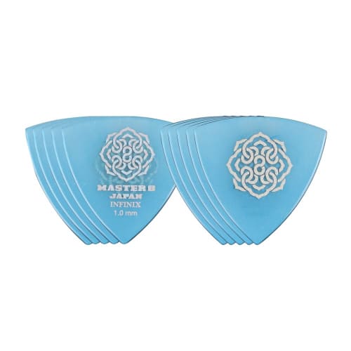 

MASTER 8 JAPAN IFS-TR100 INFINIX TRIANGLE HARDGRIP 1.0mm Guitar Picks x 10
