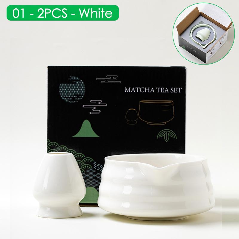Gradient Color Ceramic Matcha Bowl Home Kitchen Anti-scald Insulated Tableware Salad Bowls Japanese Tea Ceremony Accessories
