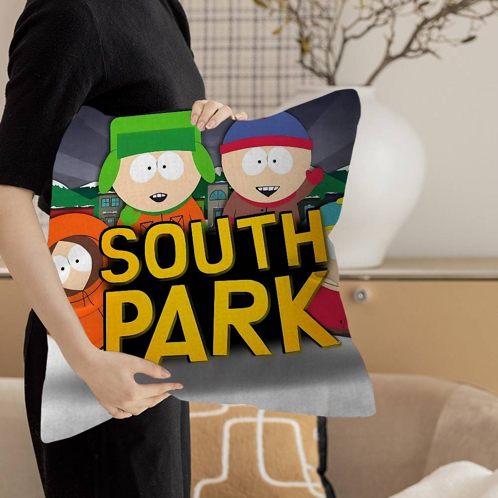 Classic Animation S-South Cartoon Park Pillow Anime Pillow Sofa Bed Head Pillow Cover Cushion Cover 45X45 Cm Fashion