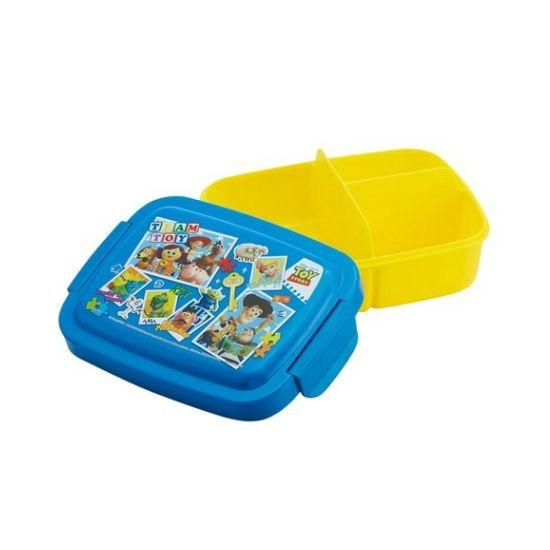 Dome-Type 3-Compartment 1-Tier Lunch Box