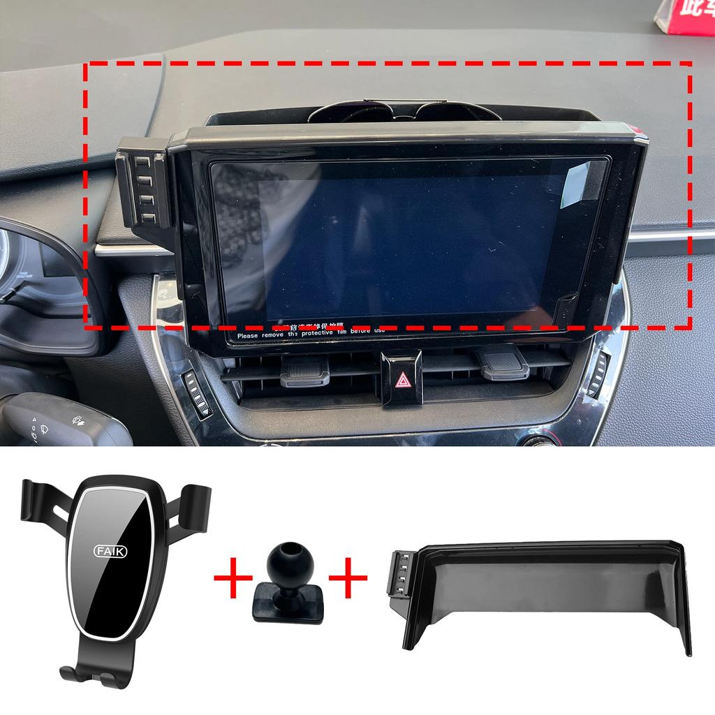 Pasuje do Toyota Corolla E210 2019 2020-2025 8/9 cala Uchwyt na nawigację Telefon Montaż Dostosowane Akcesoria samochodowe