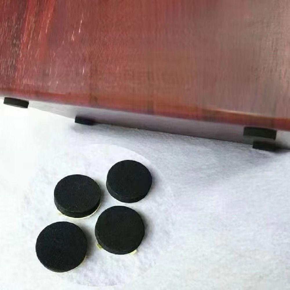 10Pcs Shock Absorbing Speaker Foam Sponge Pad Anti-slip EVA Foot Mat Sound Insulation Self-adhesive Floor Mat for Audio Desks
