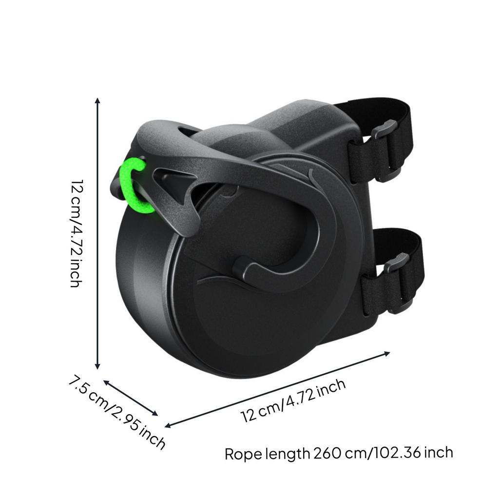 Two-Wheeler Tow Rope Retractable Bike Traction Adjustable