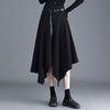 Autumn/Winter 2025 High-Waisted Wool Midi Skirt: Fashionable & Elegant Women's Wear