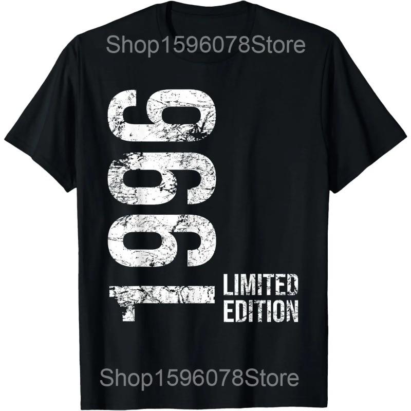 30th Birthday Vintage Born In 1996 30 Years Old B-day T Shirts Men Humor Streetwear Tee Shirt Short Sleeve Unisex Loose Clothing