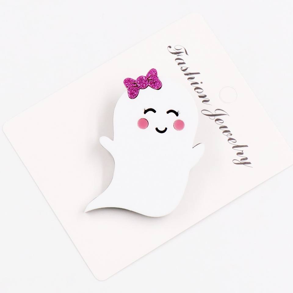 Cheap Factory High Quality Popular Statement Handmade Cute Fashion 2023 Glitter Acrylic Brooch as picture&none