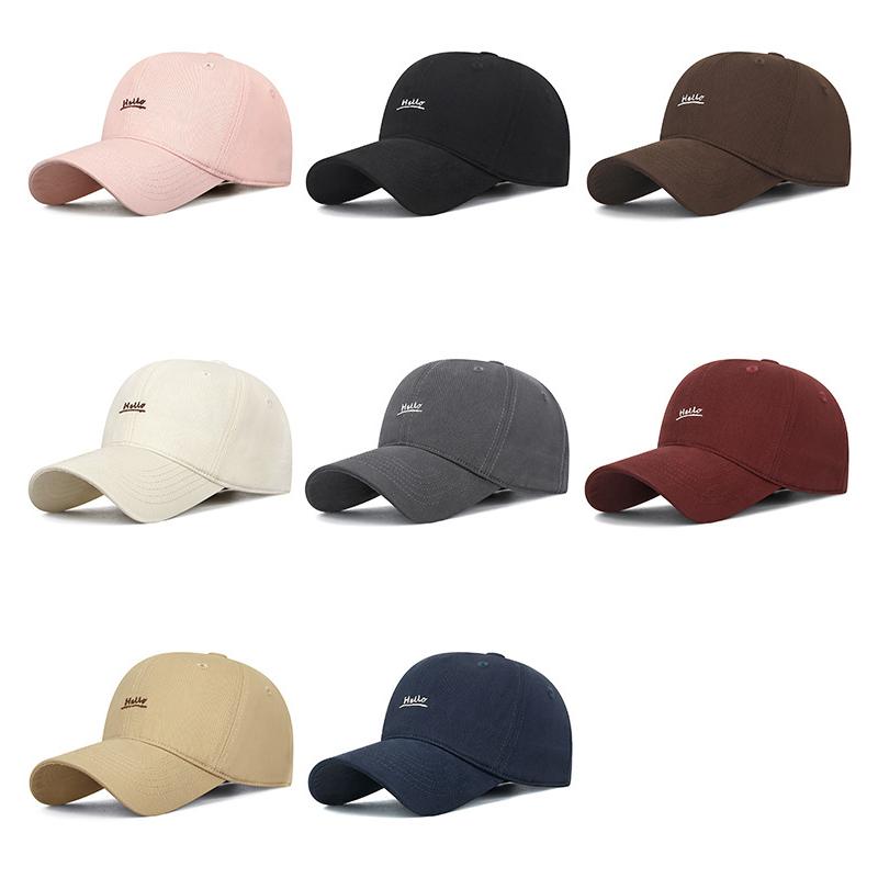 Spring Sanding Wide Brim Baseball Cap Unisex Sunscreen Youth Cap