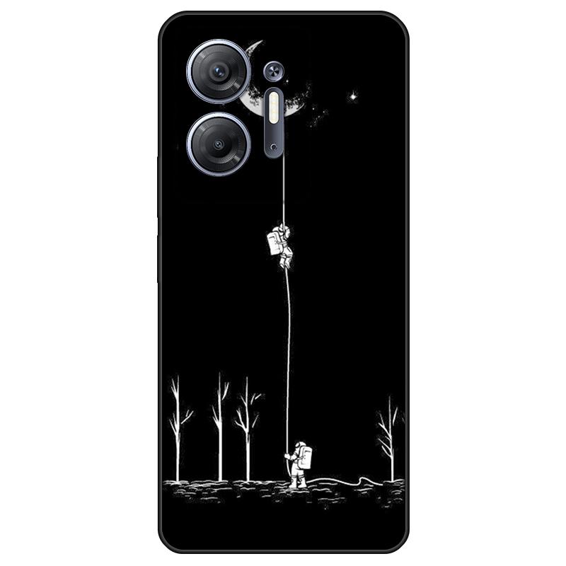 For Infinix Hot 30 5G Casing TPU Painted Back Cover Infinix Hot 30 5G Soft Silicone Case