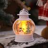 Christmas Night Light Electronic Wind Lamp Oval Pony Lamp Electronic Candle Lamp Toy Decorative Candle Lamp
