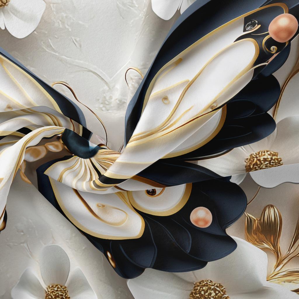 3-teiliges Schmetterling Blumen Bettbezug-Set | Tierdruck, Insektenthema, Atmungsaktives Polyester mit digitalem Druckhandwerk