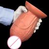23 * 10CM Large And Oversized Anal Plug Penis Liquid Silicone Dual Hardness Simulation Oversized Dildo Adult Sex Toy