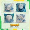 Shell Like Organisms Pillowcase Printed Polyester 40/45/50Cm Throw Pillowcover Decorative Sofa Cushion Pillowslip Home Decor