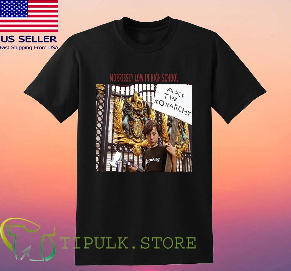 Morrissey Low In High School Men s Black Size S-5XL XL