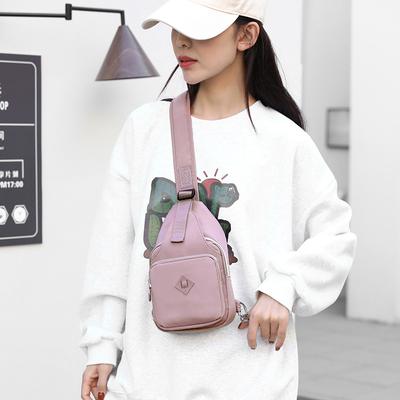 New Fashion Trend Women's Breast Bag Outdoor Leisure Mobile Phone Key Messenger Bag Large Capacity