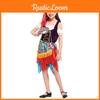 Adorable Halloween Cosplay Costume For Little Girls Princess Stage Performance Dress