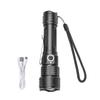 Tactical Flashlight Zoomable Red/Green/UV/White Powerful Torch USB Rechargeable Hunting Torch Professional Night Scout Lights