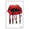 New Halloween Tattoo Stickers Simulated Bloody Scar Stickers Realistic Horror Disposable Temporary Waterproof Stickers