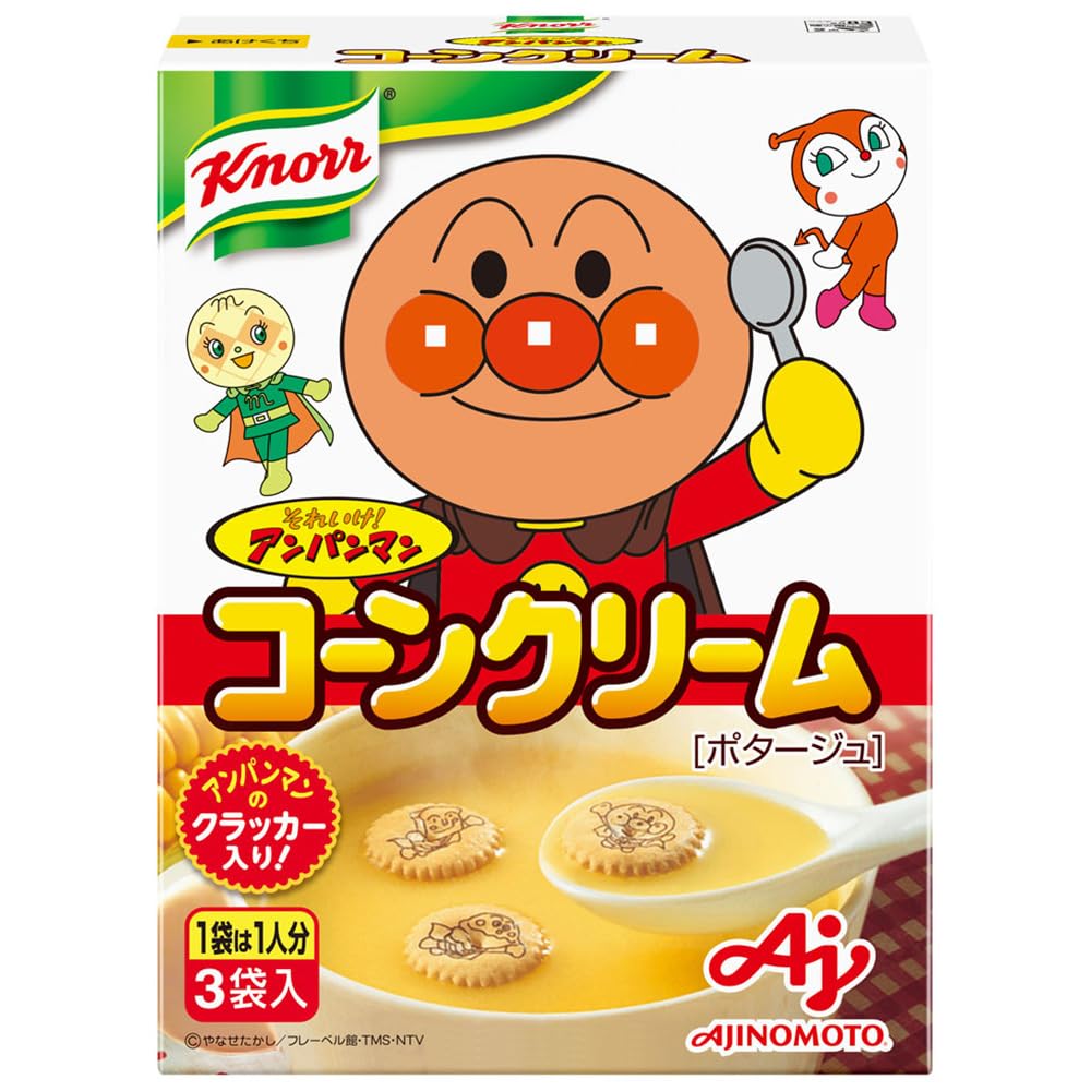 

Ajinomoto Anpanman Corn Cream 3P