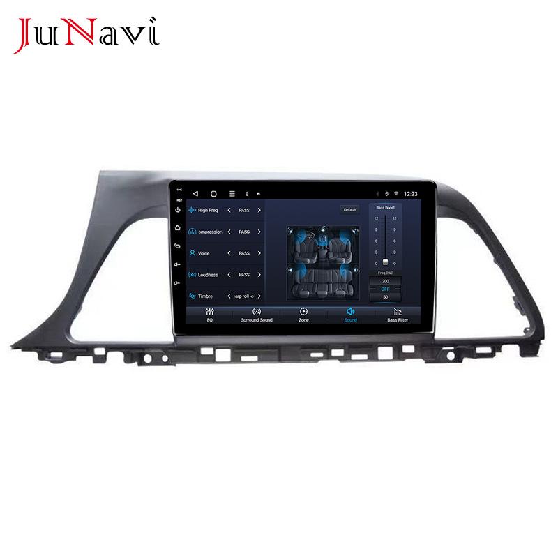 Hyundai Sonata 9th Gen (14-17) Android Car GPS Navigation with Bluetooth & CarPlay
