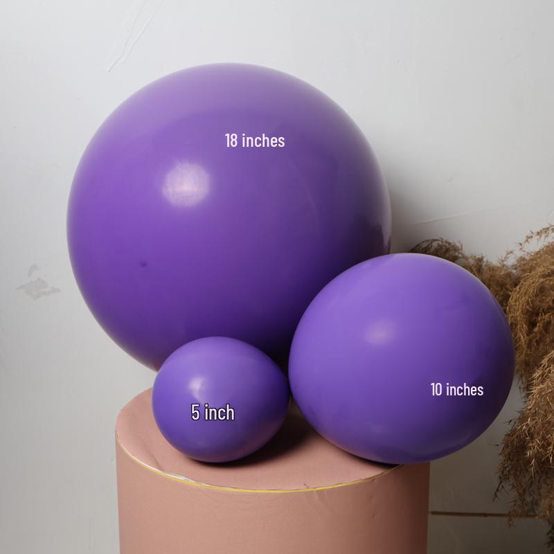 Purple Balloon Decorations for Birthdays, Shop Openings, Banquets, and Celebrations