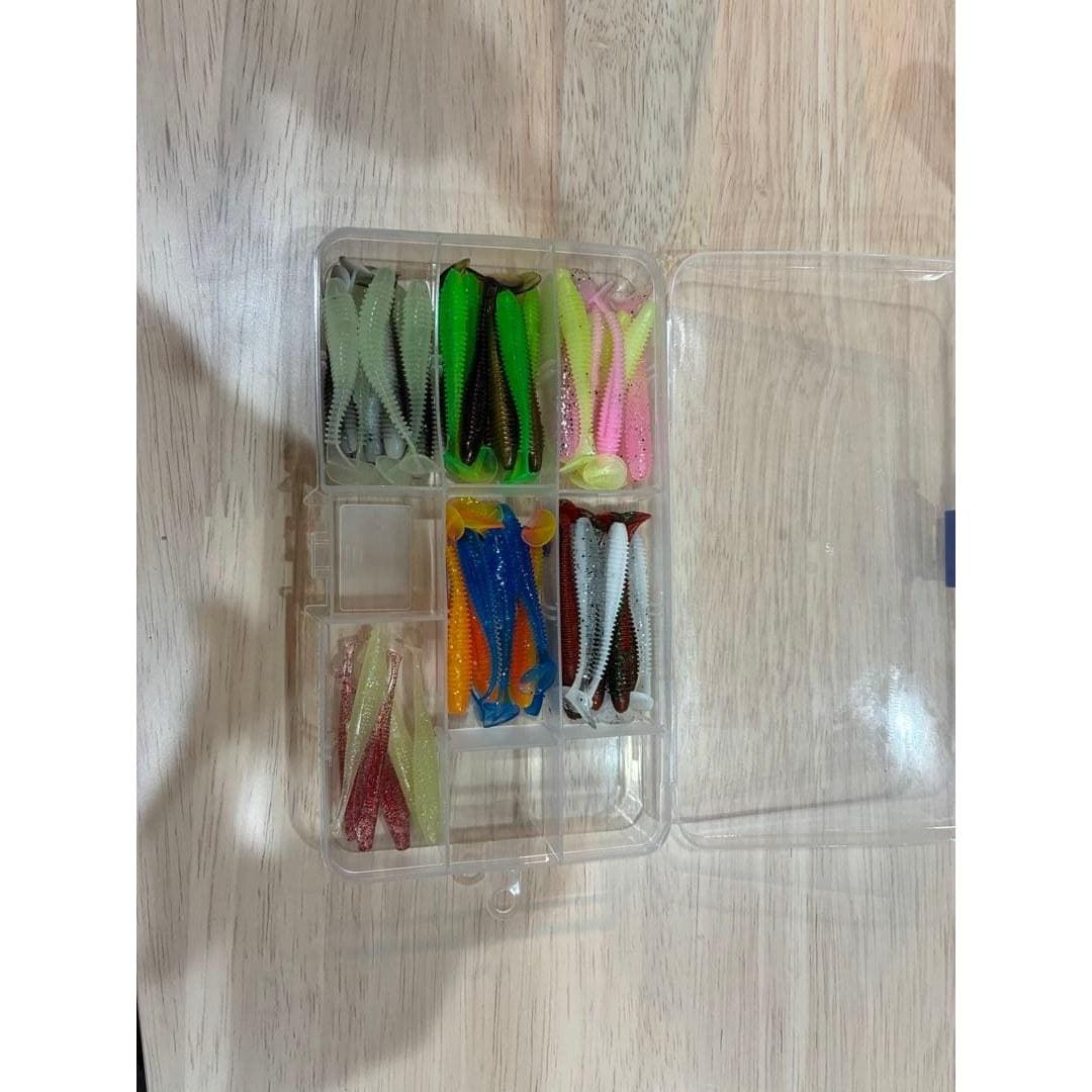 Shad Tail Worm Assorted Set Case