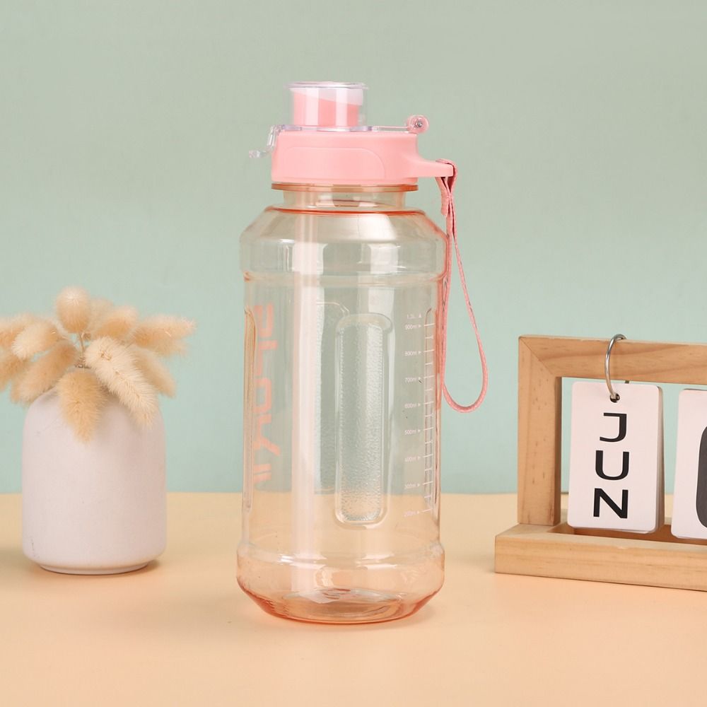 with Carrying Rope Fitness Water Bottle 850/1300ml Fitness Drinking Bottle Sports Water Cup Hiking