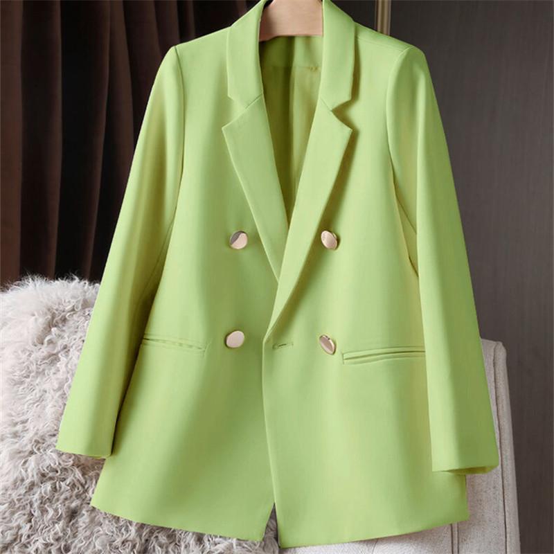 2024 Koreanischer Stil Damen Casual Kleiner Anzug Blazer - Vielseitiges Oberteil für Frühling/Herbst