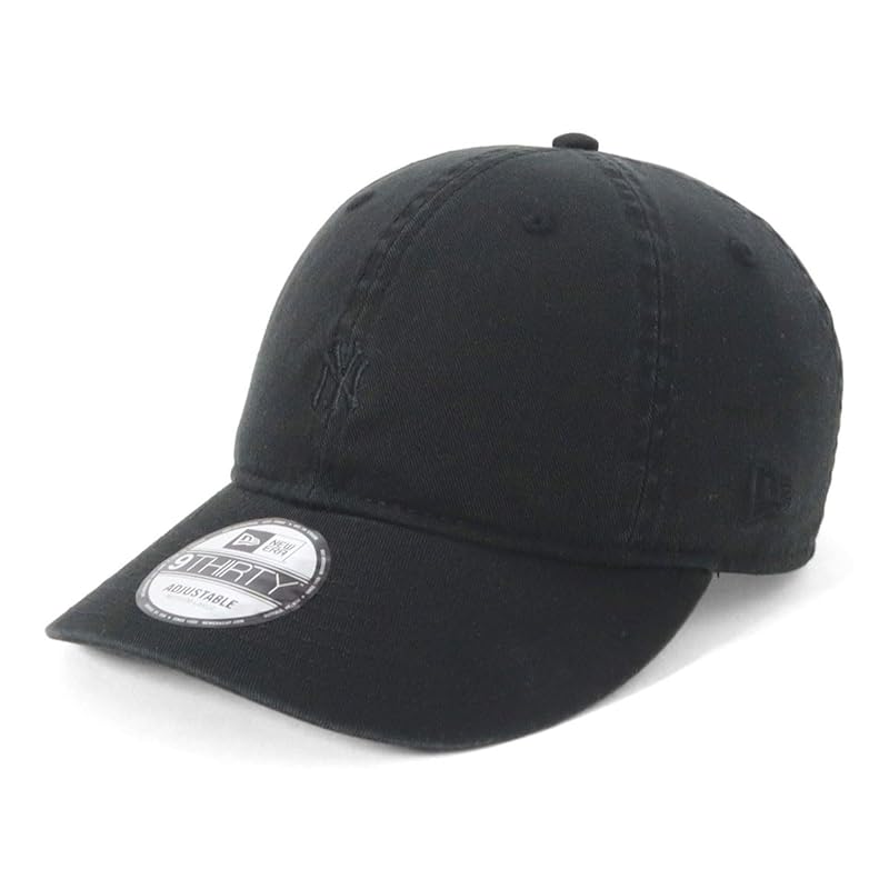 

[New Era] cap ONSPOTZ Special order black/black M/L 9Thirty Washed Cotton Mini Tonal Logo Mlb New York Yankees