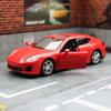 1/36 Scale Porsche Panamera Turbo Toy Car Model for Children 5'' RMZ CiTY Diecast Miniature Pull Back Collection Gift for Kid Boy