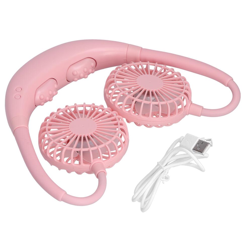 Lightweight Neck Fan With Bladeless Design, USB Rechargeable Battery Portable Fan For Office Home Sports Activities