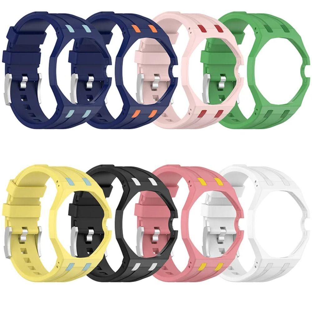 Frame Bumper Watch Band Change To Wristwatch for Swatch X AP Royal Pop Pocket Watch for Men Women
