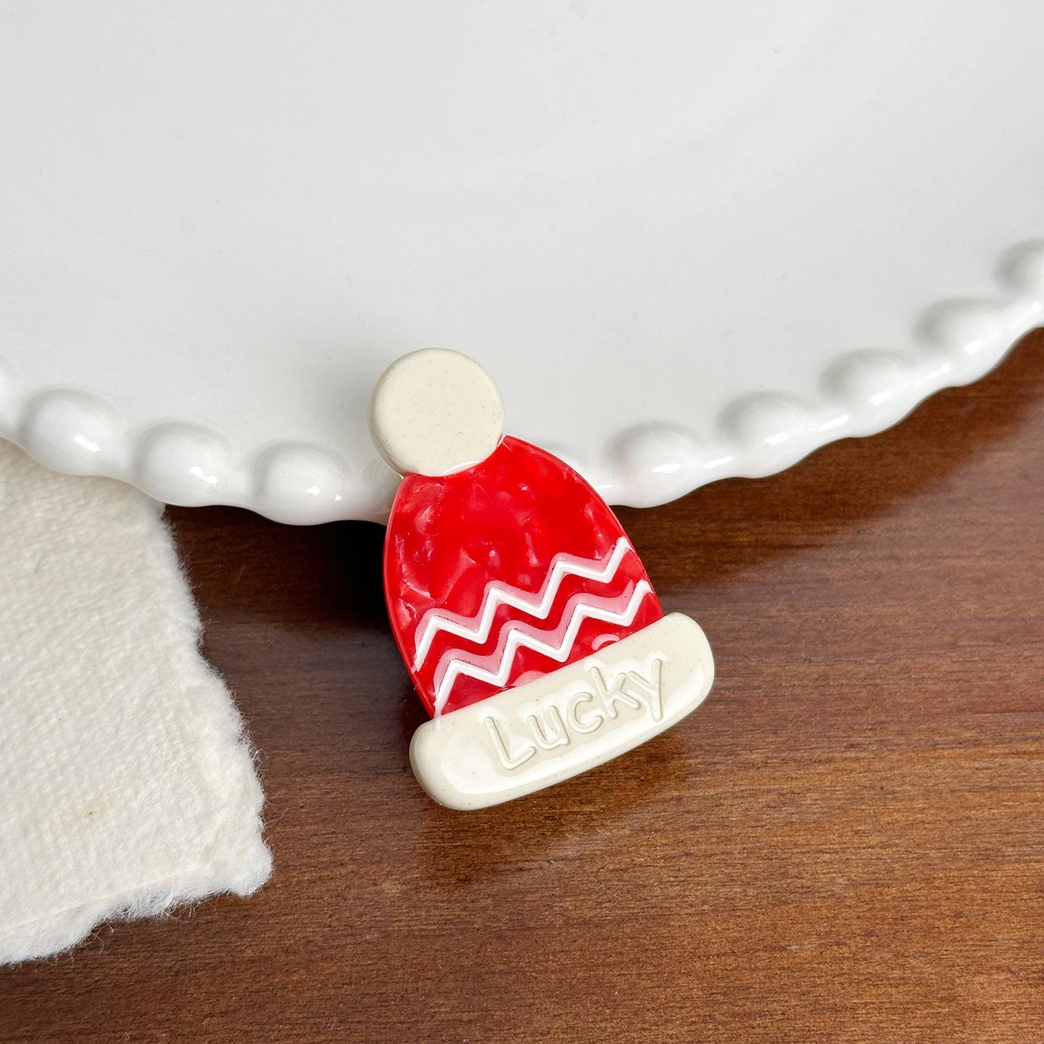 

Cute Acetate Hair Accessories Set Featuring Charming Duckbill Clips And Ties Ponytail Hat Clip 4.2cm