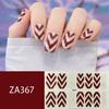 ZA Skin Brightening Waterproof No-Cure Full Cover Gel Nail Wraps, Luxury Minimalist Nail Stickers, Nail Patch Films