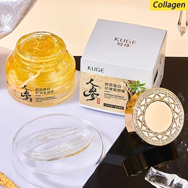 Collagen Ginseng Moisturizing Firming Cream, Rich In Collagen, Hydrating Without Drying, Firming Skin, Anti-Aging Skincare,Make Skin Younger-Looking