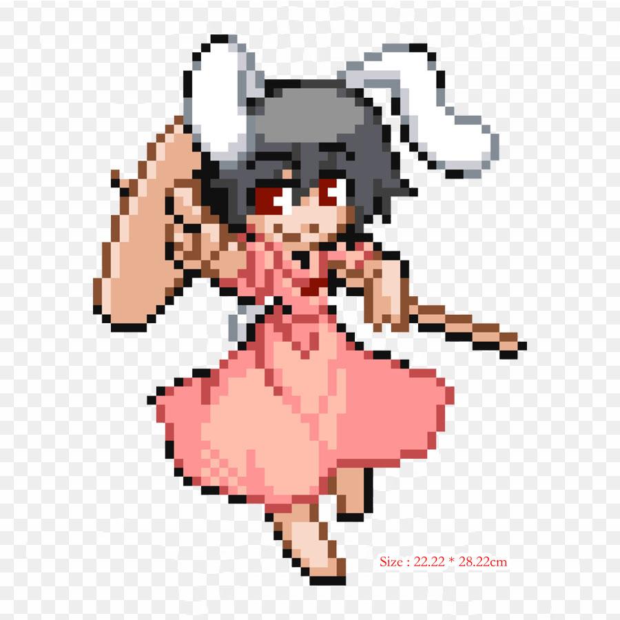 

Мультфильм Тэнтомон Мими Тачикава Термопереносная Печать Виниловые Нашивки Наклейки для Одежды Аппликации Сделай Сам Моющиеся Нашивки