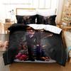 Metal Family Bedding Set Single Twin Full Queen King Size Bed Set Aldult Boy Bedroom Duvetcover Sets 3D  Anime Bed Sheet Set