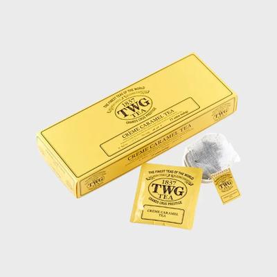 Tè Decaffeinato_Tè al Caramello e Panna (Rooibos) Collezione di Bustine di Tè (15 bis)